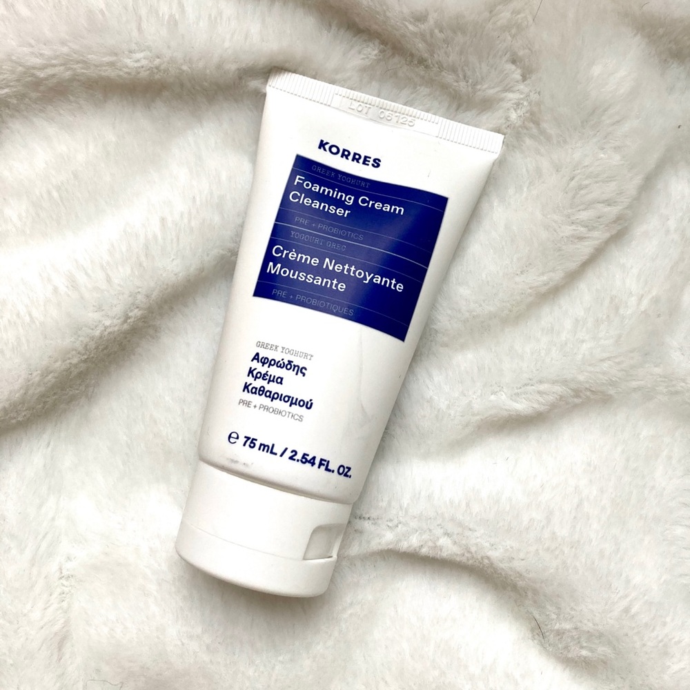 KORRES Greek Yoghurt Foaming Cream Cleanser